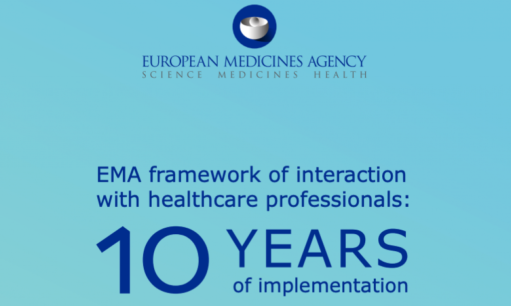 10 years of interaction with EMA