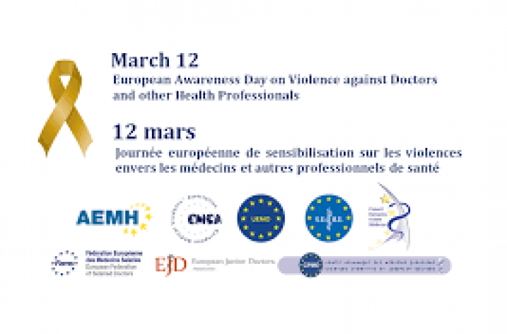 March 12 marks the European Awareness Day on violence against Doctors and HCPs